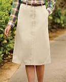 Signature Poplin Trouser Skirt