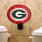 Georgia Bulldogs Memory Company Art Glass Night Light NCAA College Athletics Fan Shop Sports Team Merchandise