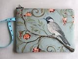 Birds of Norway Pouch,cosmetic Bag.
