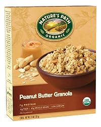 Nature's Path Organic Peanut Butter  Granola Cereal, 11.5-Ounce Box (Pack of 6)