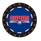 NFL New York Giants Bristle Dart Board With Darts And Flights