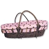 Trend Lab Maya Moses Basket Set - Sage Basket with... by Trend Lab