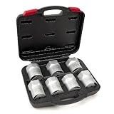 Alltrade 648642 Kit 58 Large Size Wheel Bearing Locknut Tool Set