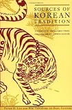 Sources of Korean Tradition, Vol. 1