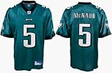 Donovan McNabb Jersey: Reebok Green Replica #5 Philadelphia Eagles Jersey - Medium