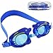 Ipow Kids Cute Dolphin Cartoon Seal Swim Goggle,Safety Pool Goggles,Best for Boys and Girls,Blue