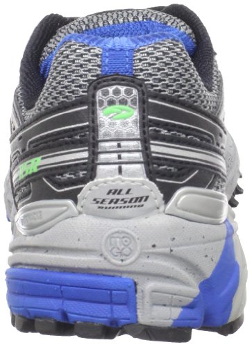 Brooks Men's Adrenaline Asr 8 M Grey/Black/Blue Trainer 1101011D460 9.5 UK, 10.5 US