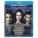The Twilight Saga: Extended Edition Triple Feature [Blu-ray + Digital HD]