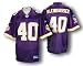 Minnesota Vikings Jim Kleinsasser NFL Mens Replica Jersey, Purple