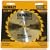 DeWalt DW9054 5-3/8-Inch 24 Tooth ATB General Purpose Saw Blade with 10mm Arbor