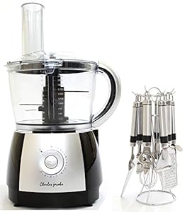 Review and Buying Guide of Buying Guide of Charles Jacobs 2.5 Litre Powerful Food Processor with 10 Speeds Plus Pulse in Black - 12 Month 5star Warranty + Ultimate Package: Utensils Worth £20 included Review and Buying Guide of Buying Guide of Charles Jacobs 2.5 Litre Powerful Food Processor with 10 Speeds Plus Pulse in Black - 12 Month 5star Warranty + Ultimate Package: Utensils Worth £20 included
