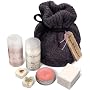 Scottish Fine Soaps Highland Aromatics Woolly Bathers Bag Gift Set Body Wash & Body Lotion 100g Soap & 2 x Bath Melts 80g