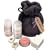 Scottish Fine Soaps Highland Aromatics Woolly Bathers Bag Gift Set Body Wash & Body Lotion 100g Soap & 2 x Bath Melts 80g