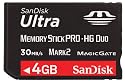 SanDisk Ultra II Memory Stick Pro Duo Speicherkarte 4 GB (Retailverpackung)