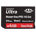 SanDisk Ultra II Memory Stick Pro Duo Speicherkarte 4 GB (Retailverpackung)