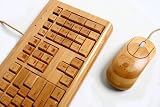 100% Bamboo Handcrafted Keyboard
