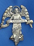 US United States Historical Society Sterling Silver Gloria In Excelsis Deo 1996 Angel Ornament Pendant NEW