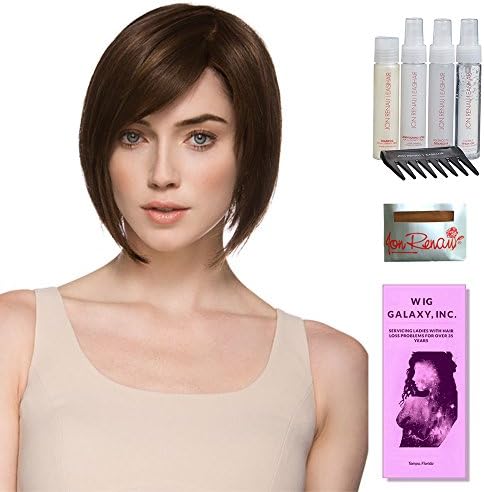 Tempo 100 Deluxe by Ellen Wille, Wig Galaxy Booklet, Shampoo, Conditioning Spray, Flexible Spray, HD Detangler, Wig Cap, &amp; Wide Tooth Comb (Bundle - 8 Items), Color Chosen: Pearl Mix