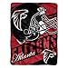Northwest NFL Atlanta Falcons Unisex-Adult Micro Raschel Throw Blanket, 46