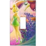 Fairies Swithplate Sticker - Tinkerbell Light Switch Plate Sticker