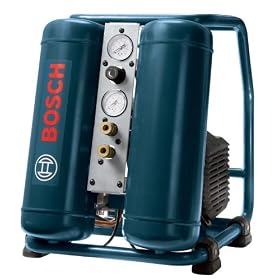 Bosch CET4-20 4 Gallon 2 HP Twin Angled Tank Air Compressor