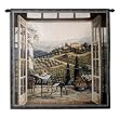 Balcony View of the Villa Wall Hanging