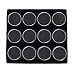 Acrylic Jar Gemstone Tray Liner Half Size (12 Jars)