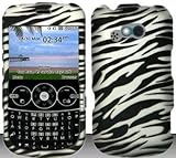 Zebra Hard Snap On Case Cover Faceplate Protector for LG 900g Straight Talk ....