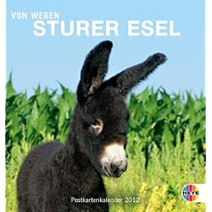 Sturer Esel 2012. Postkartenkalender