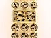 Betsey Johnson Women's  Heart Of Gold Collection Leopard Print Watch #BJ4133