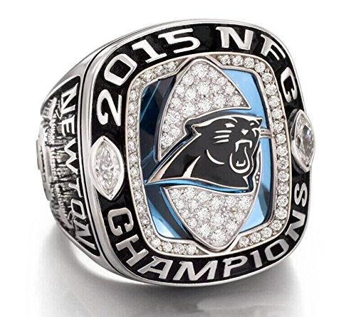 Carolina-Panthers-Cam-Newton-2015-NFC-Championship-Ring-Replica-Rare-Panthers-Football-Team-Memorabilia-Size-11-Mens-Shipped-from-USA