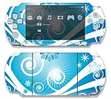 Crystal Breeze Decorative Protector Skin Decal Sticker for Sony Playstation PSP Slim / PSP 3000