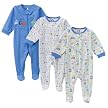 Gerber 3pk Sleep 'n Play - Blue