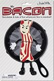 Mr. Bacon Bendable Shaped Action Figure Toy Novelty Gag Gift