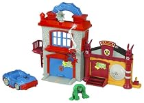 Marvel Super Hero Squad Playset - Hulk & Spider-Man