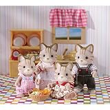 Calico Critters Caramel Cat Family
