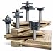 MLCS 8391 Shaker Raised Panel Door Cabinetmaker Set, 5-Piece