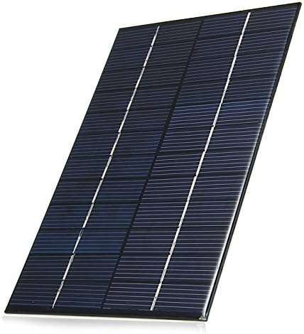 SUNWALK 4.2W 12V Mini Encapsulated Solar Cell Epoxy Solar Panel DIY Module for Battery Charger Power 200x130mm (Solar Panel Only)