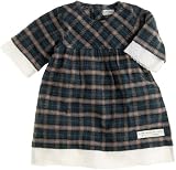 enecru(アンエクリュ)  ビエラチェックのお上品ワンピース  100cm  グリーン  269514