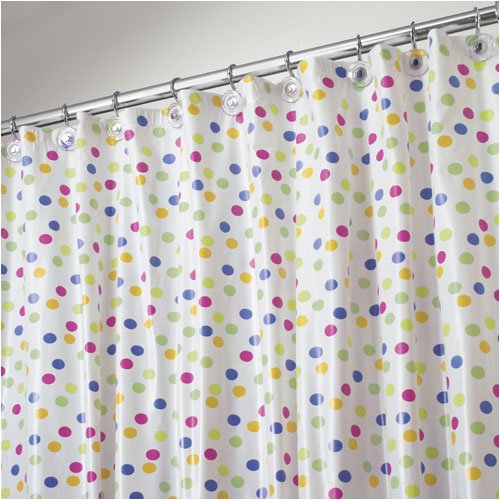 Shower Curtain in Bright Dots Design by InterDesign