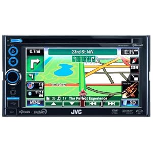 JVC KW-NT3HDT in-Dash Double Din DVD Navigation