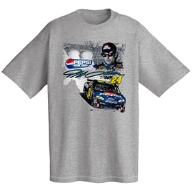 Pepsi Men's Jeff Gordon Chase Authentic Overdrive Short Sleeve T-Shirt