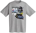 Pepsi Jeff Gordon Men's Chase Authentic Overdrive Short Sleeve T-Shirt, Steel Grey, Large