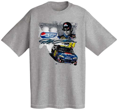 Pepsi Jeff Gordon Men's Chase Authentic Overdrive Short Sleeve T-Shirt under The Apparel Store