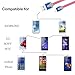 Eversame Bundle of 3Pcs/lot Multi-color 6 FEET 2M Fabric Braided Nylon Ruggedized Micro USB2.0 Data Cable Durable Universal Charging Cord For Samsung Galaxy S4 S3 S2 Note 1 2 4 Tab HTC ONE M8 X NOKIA Lumia PDA X-BOX Motorola, LG Optimus G3, PS4 and Most Android Tablets/Android Phones/Windows Phones (Black White Pink)