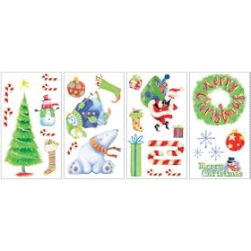 RoomMates PJ2010SCS Merry Christmas Peel & Stick Appliques