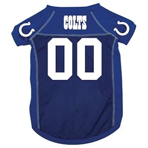 Indianapolis Colts Blue NFL Football Dog Jersey Shirt for Xtra Large Dogs