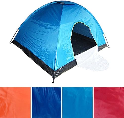 Backpacking Easy-Up 4 Person Dome Tent Camp Backpack Vented Roof Insect Screen