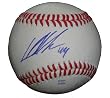 Luke Hochevar Autographed Rolb Baseball, Kansas City Royals, Proof Photo