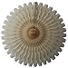 3-pack 26 Inch Extra-Large Honeycomb Tissue Paper Party Fan Decoration (Classic Ivory)